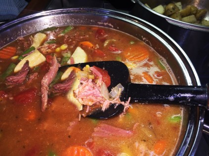 Collage Brunswick Stew